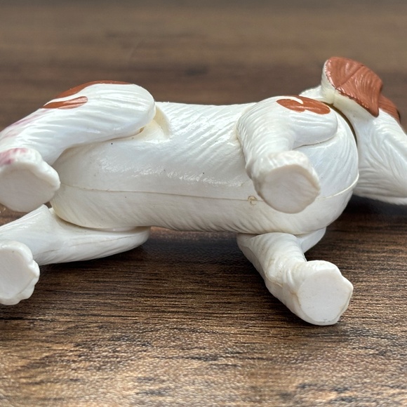 VINTAGE 1995 Mattel BARBIE Vet Dog White Toy Figure Pet Doctor Set Replacement - Picture 9 of 9